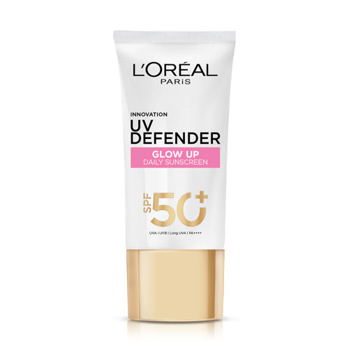 Loreal UV Defender 50ml SPF 50+ - Glow UP